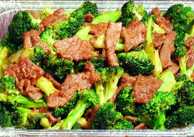 P12. Party Tray Beef Broccoli