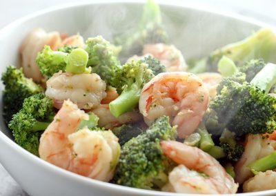 131. Shrimp w. Broccoli